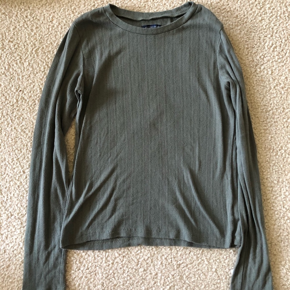 American Eagle long sleeve and sweater